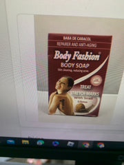 Body Fashion Body Milk TREAT STRETCH MARKS with Snail Slime 16.6 oz / 500ml