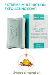 Makari Multi-Action Exfoliating Lightening Soap with Argan Oil&Sweet Almond Oil SPF 15 7oz/200g