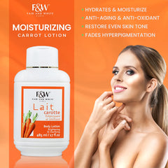 Fair & White Original Carrot Moisturizing Lotion - Brightens Skin - 485ml / 17 fl oz FAIR & WHITE ORIGINAL