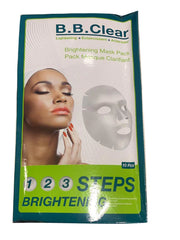 B.B. Clear Brightening Dark Spot remover Mask x10 pack B B CLEAR