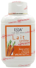 Fair & White Original Carrot Moisturizing Lotion - Brightens Skin - 485ml / 17 fl oz FAIR & WHITE ORIGINAL