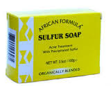 African Formular Sulfur Soap 100g /3.5 oz African Formula