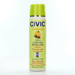 Civic Lemon Intense Lightening Lotion 16.9 oz / 500ml Civic