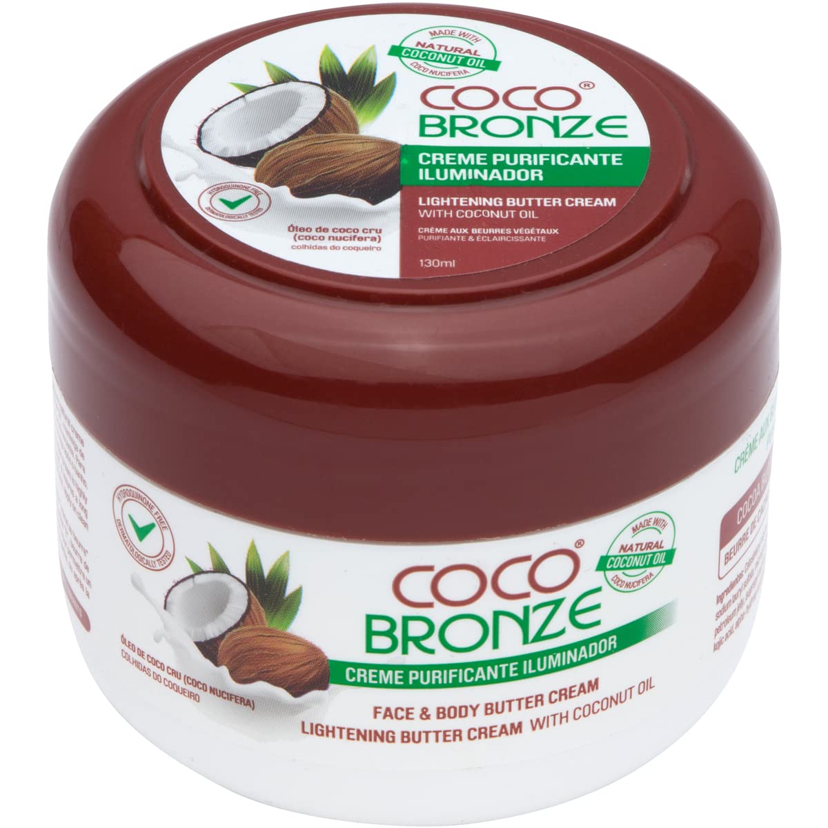 COCO BRONZ Lightening and Protector Jar Cream 10 oz / 300ml COCO BRONZE