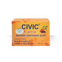 Civic Carrot Intense Lightening Soap 7 oz / 200g Civic