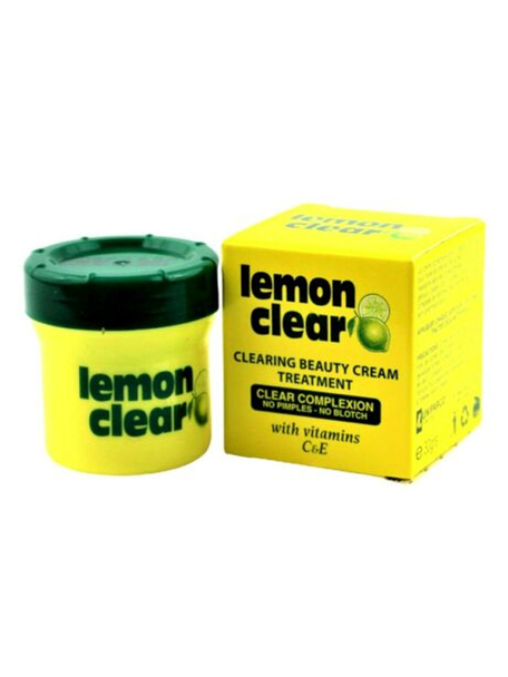 Lemon Clear Clearing Beauty Cream Treatment with Vitamins C & E. 30ml Lemon clear
