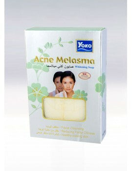 YOKO-458 Acne Melasma Soap (Light Green Box) 2.67 oz / 80gr YOKO