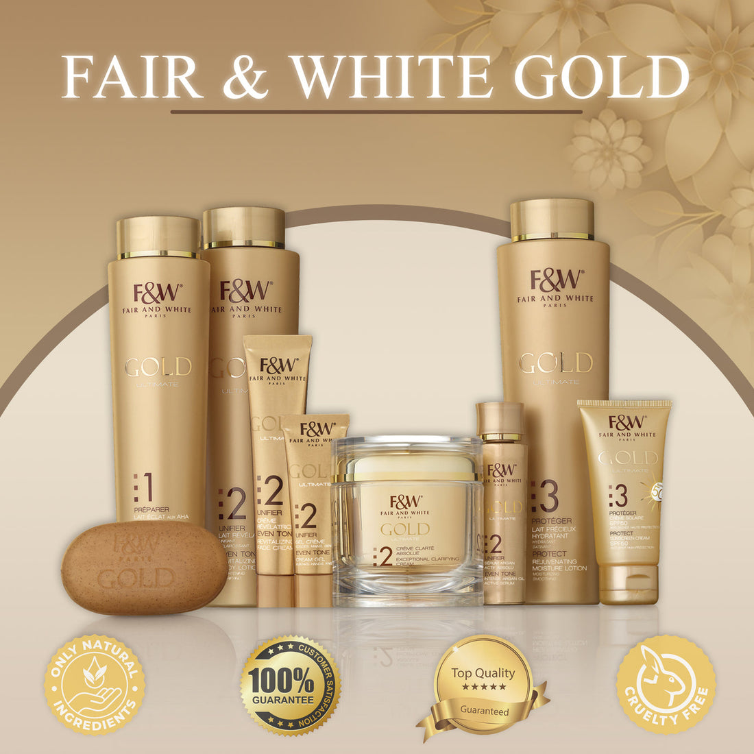 Fair & White Gold