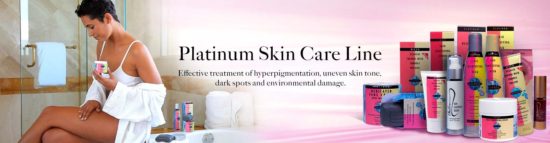 Clear Essence Platinum Skin Beautifying Body Oil