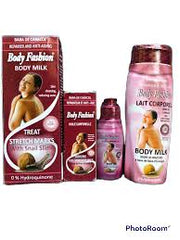 Body Fashion Jar Cream TREAT STRETCH MARKS With Snail Slime 8.3 oz / 250 ml