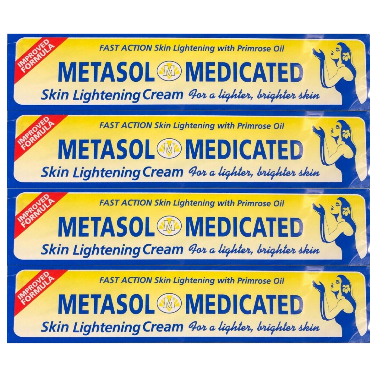 Metasol Medicated Skin Toning Tube Cream 1.76 oz / 50 g