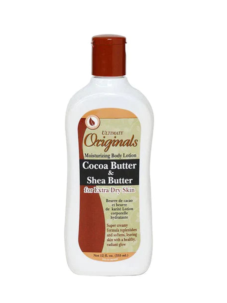 Ultimate Originals Cocoa Butter & Shea Butter For Extra Dry Skin Moisturizing Body Lotion 355ml ULTIMATE ORIGINALS