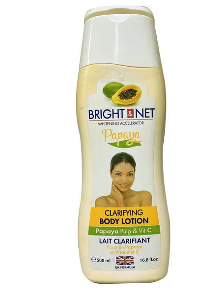 Bright & Net Papaya Clarifying Body Lotion 500 Ml \ 16.8 Oz BRIGHT & NET