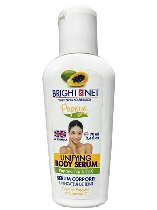 Bright & Net Papaya Unifying Body Serum 70 Ml \ 2.4 Oz BRIGHT & NET