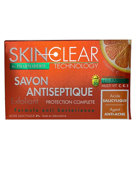 Skin Clear Exfoliant Soap Vitamin C 225 Grs \ 7.9 Oz Skin light