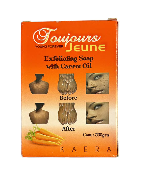 Toujours JEUNE Exfoliating Soap With Carrot Oil 350g Toujours