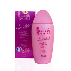 Fair & White So White, Brightening Lotion | 500ml / 17.6 fl oz | Hyperpigmentation Treatment, Dark Spot Remover for Body, Knees, Elbows, Armipts | with Almond Oil fair and white
