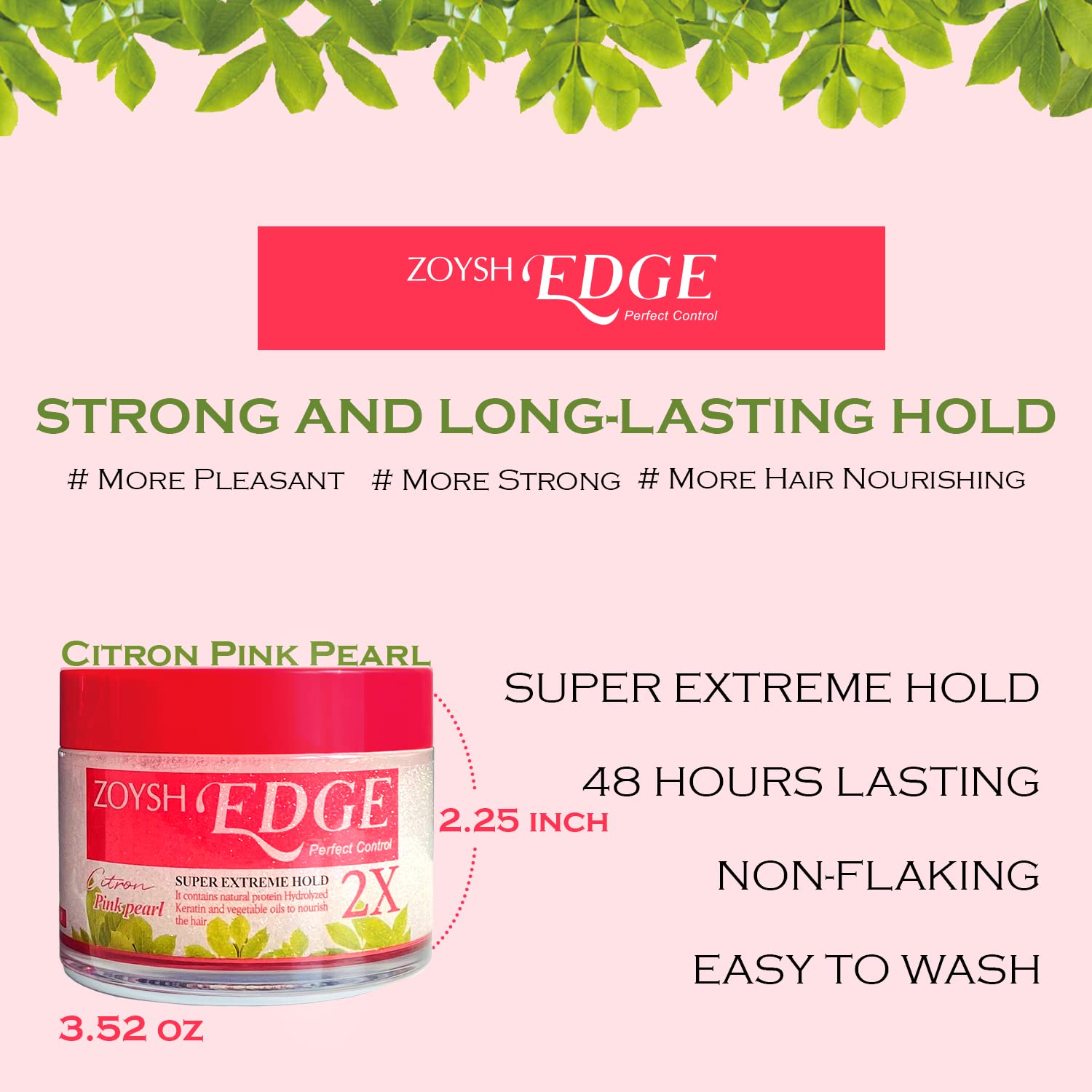 ZOYSH EDGE Perfect Control w/ Egyptian Musk 1.05oz / 30g ZOYSH EDGE