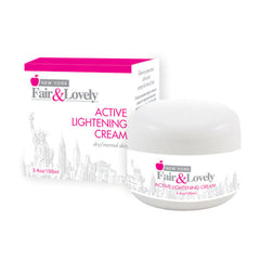 New York Fair & Lovely Active Lightening Jar Cream 3.4oz / 100ml New York fair and lovely