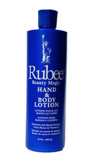 Rubee Hand & Body Lotion 16 oz RUBEE
