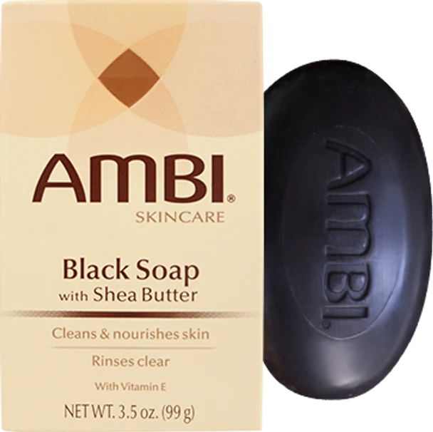 Ambi Black Soap with Shea Butter 3.5 oz AMBI