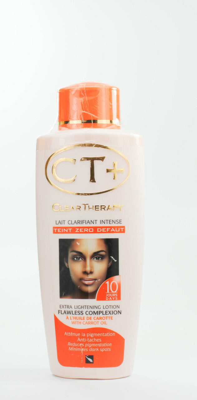 CT+ Clear Therapy Extra Lightening Lotion with Carrot 10Days 500ml /16.9oz CT+