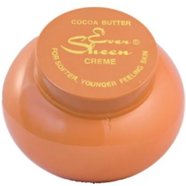 Ever Sheen Cocoa Butter Jar Cream 8.45 oz / 250 ml Eversheen