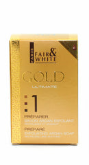Fair & White #553 Gold Exfoliating Argan(#1) Soap 7 oz / 200g Fair & White Gold