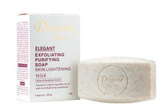 Diamond Glow Elegant Exfoliating Purifying Skin Lightening Soap 7oz / 200g x 1Pack Diamond Glow