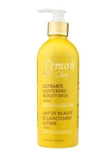 Lemon Glow Ultimate Lightening Beauty Milk (Pump Lotion) 16.8 oz / 500ml Lemon Glow