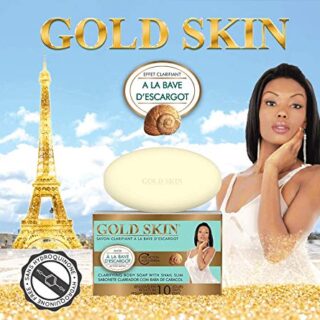 Gold Skin Fast Action Clarifying Body Soap with Snail Slime 180g / 6.08oz Gold skin