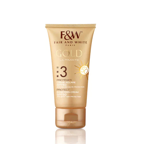 Fair & White 3: Gold Sunscreen SPF-50 50ml Fair & White Gold