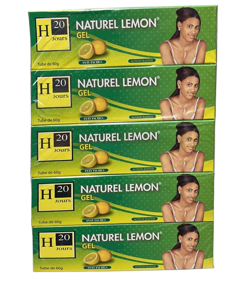 Pack Of 10 H20 Jours Lemon Gel 60g H20