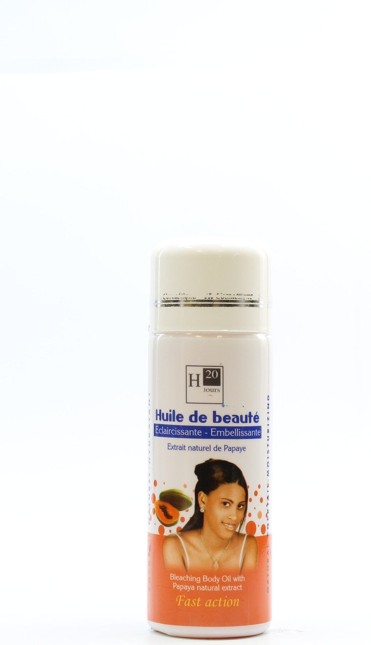H20 Natural Papaya Oil 4.4oz / 125ml H20