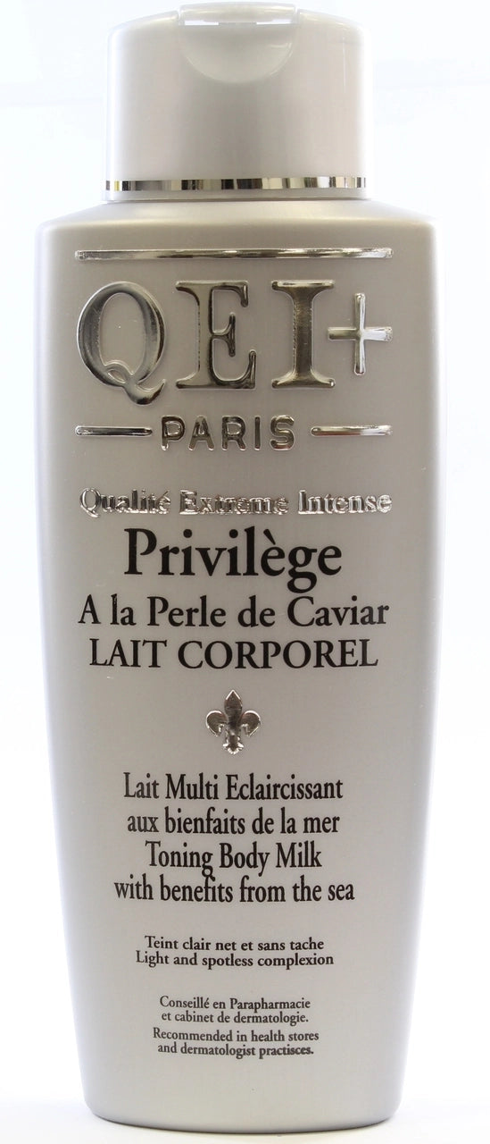 QEI+ Privilege A la Perle de Caviar Toning Body Milk (Lotion) 16.8/500ml Qei +