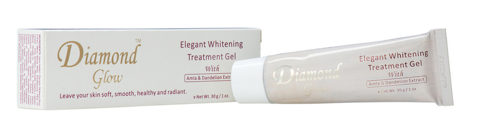 Diamond Glow Elegant Whitening Treatment Gel 1 oz Diamond Glow