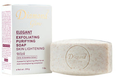 Diamond Glow Elegant Exfoliating Purifying Soap 7 ozn x 1 Pack Diamond Glow