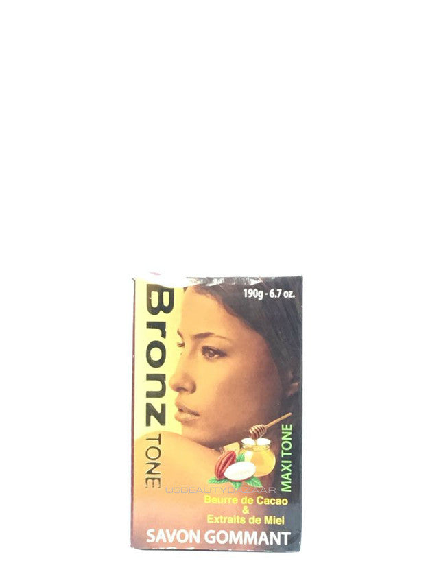 Bronz Tone Exfoliating Soap with Cocoa Butter & Honey 6.7 oz Bronz Tone