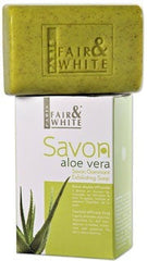 Fair & White Aloe Vera (Savon Gommant) Exfoliating Soap 7 oz / 200 gr FAIR & WHITE ORIGINAL