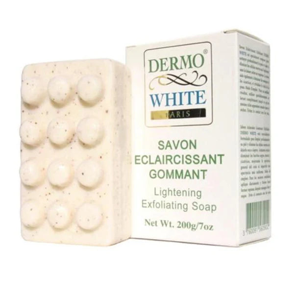 Dermo White Paris Lightening Exfoliating Soap 7 oz Dermo White