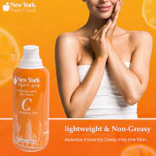 New York Bright & Lovely Lightening Lotion Vitamin C 13.5 Oz / 400 Ml New York fair and lovely