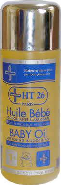 HT26 Baby Oil Softening & Soothing 8 oz / 250 ml HT26