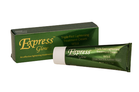 Express Glow Triple Fast Lightening Tube Cream 1.7oz / 50 Express glow