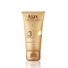 Fair & White Gold Cream #3 Protect Sunscreen SPF50 1.7oz / 50ml Fair & White Gold