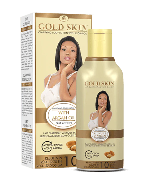 Gold Skin Clarifying Body Oil With Argan Oil 2.36 Fl. Oz