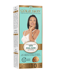 Gold Skin Escargot Clarifying Body Lotion With Snail Slime 15.21 Fl. Oz Gold skin