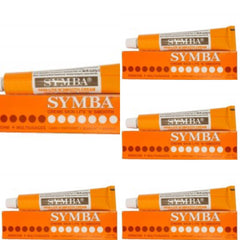 Symba Skin Lite N Smooth Tube Cream 2 oz / 57 g (5 PACK)