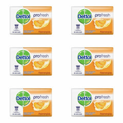 Dettol Anti-Bacterial Bar Soap, Re-Energize, 105 Gr / 3.7 Oz Pack Of 3 Dettol