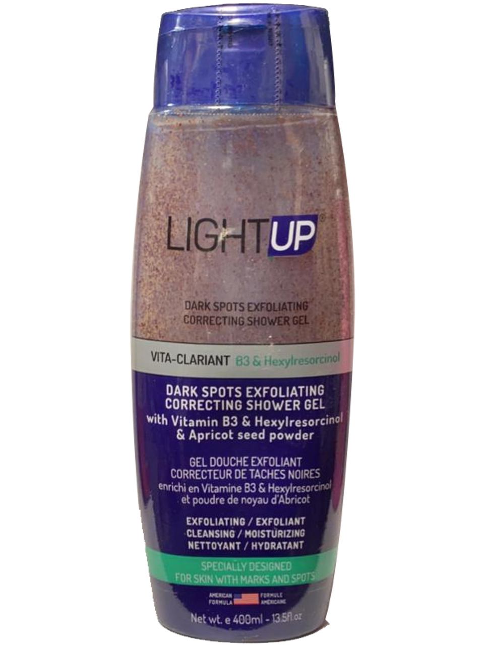 Lightup Dark Spots Exfoliating Correcting Body Wash 400ml Light up