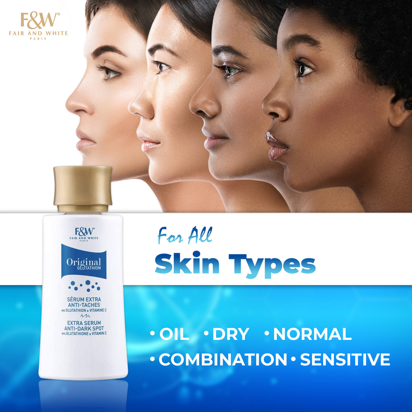Fair & White Glutathion Extra Anti-Dark Spot Serum 30ml